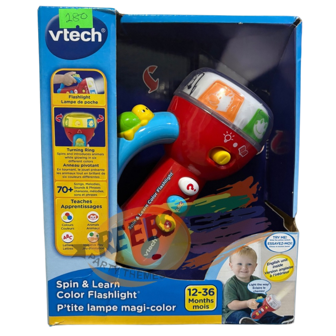 Vtech spin & learn color flashlight