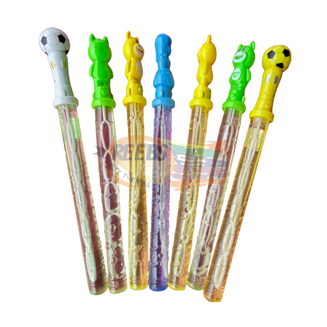 Animal top bubble wands