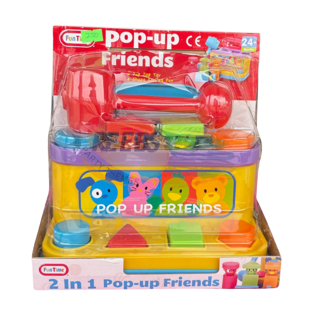 Funtime 2-in-1 pop-up friends