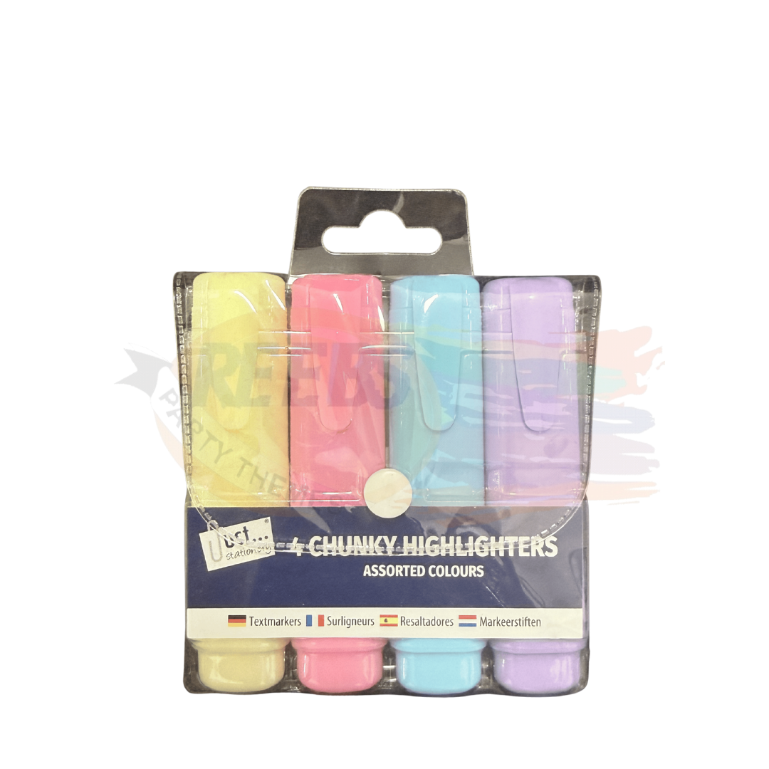4pk Highlighter Pen
